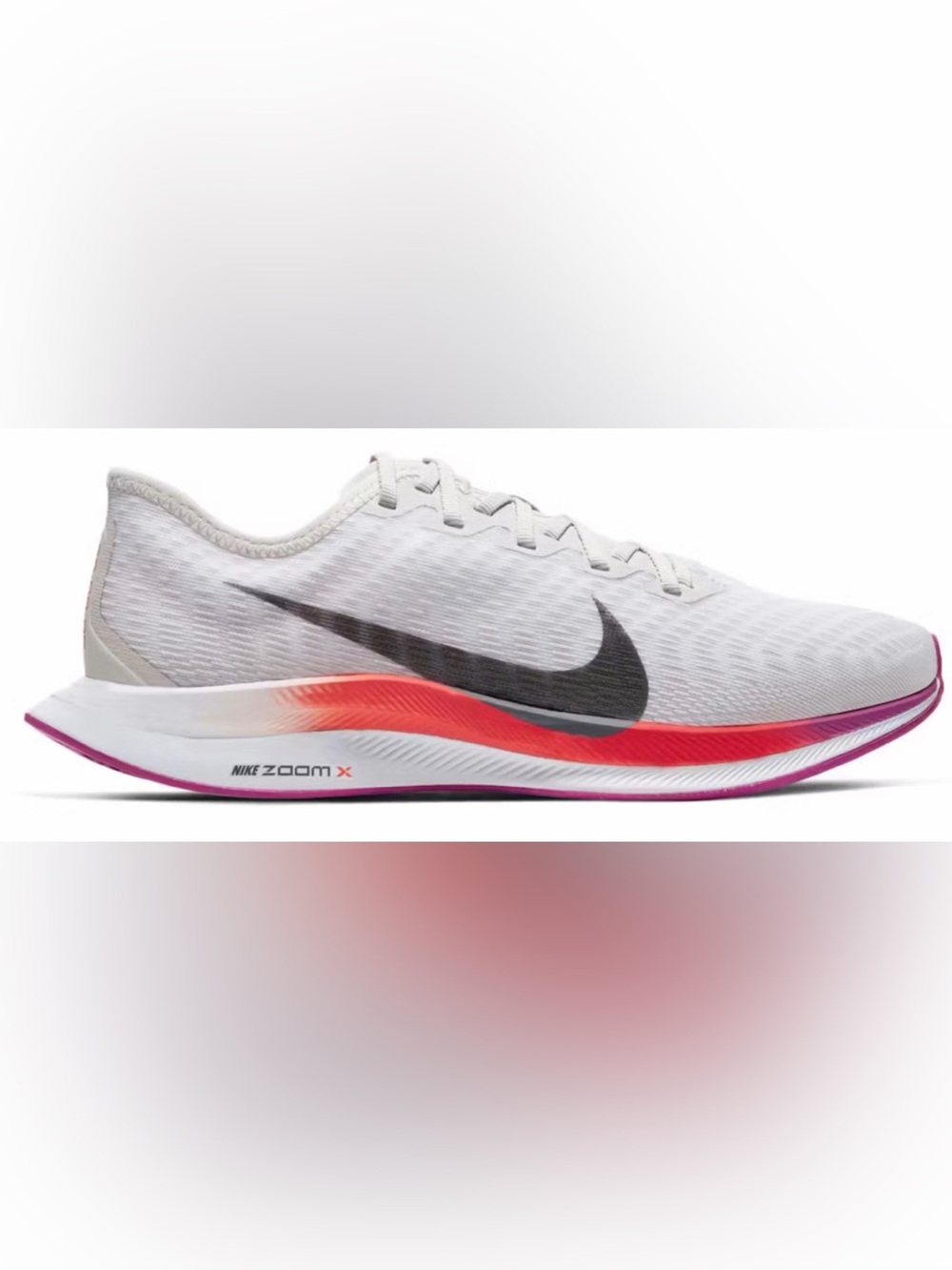 Nike Pegasus Turbo 2 Women’s Athletic Shoe in White Smoke Grey 7